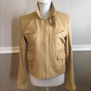 Buttery soft leather jacket